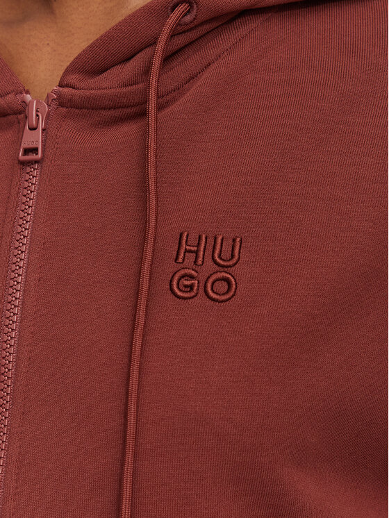HUGO HUGO Felpa Dalfine 50535240 Marrone Regular Fit