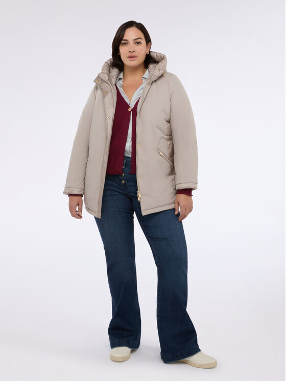 Fiorella Rubino Fiorella Rubino Giubbotto piumino F000T001416N003 Grigio Regular Fit