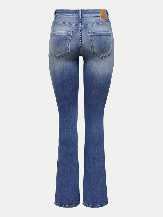 ONLY ONLY Jeans hlače Blush 15223514 Modra Flared Fit