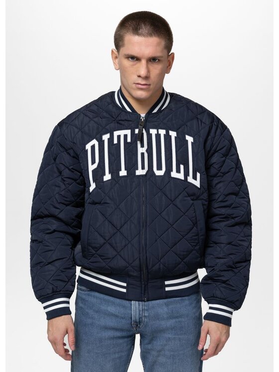 PITBULL PITBULL Kurtka przejściowa JUPITER Granatowy Regular Fit
