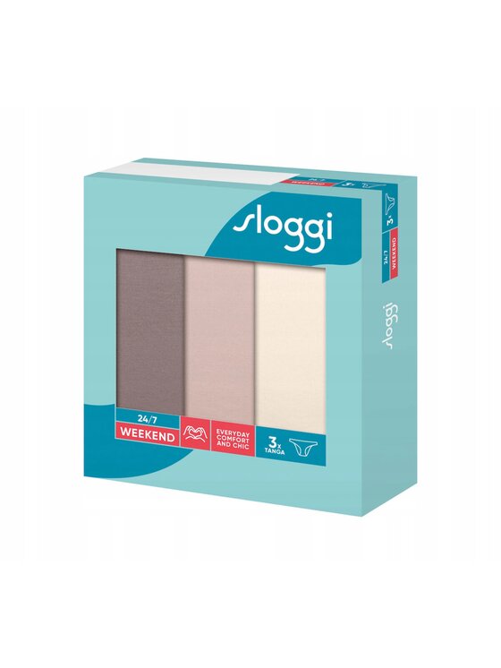 Sloggi Sloggi Figi klasyczne Tanga Kolorowy