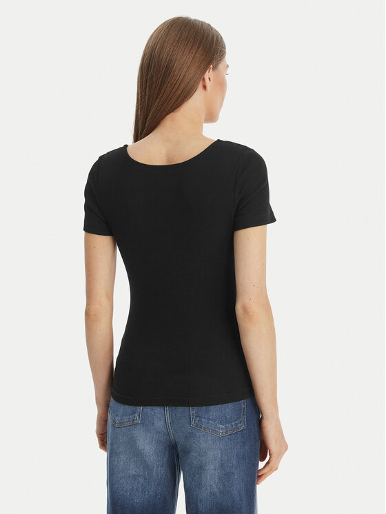 Morgan Morgan Majica 261-DAMOUR Crna Slim Fit