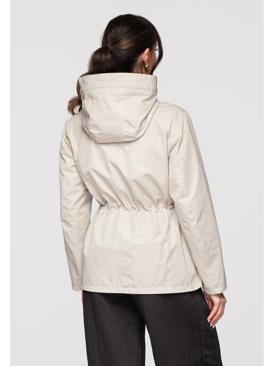 Ombre Ombre Bunda pro přechodné období OW-JANP-0123 Béžová Slim Fit