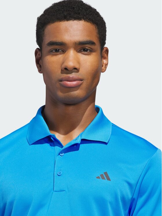 adidas adidas Polo Adi Performance Niebieski jasny Regular Fit