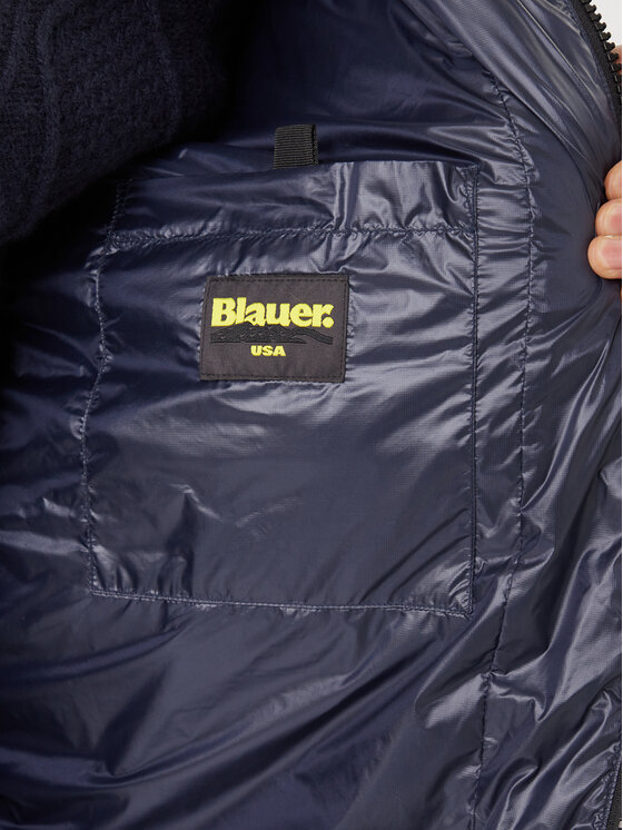 Blauer Blauer Зимно палто Impermeabile 25WBLUK03068 Тъмносин Regular Fit