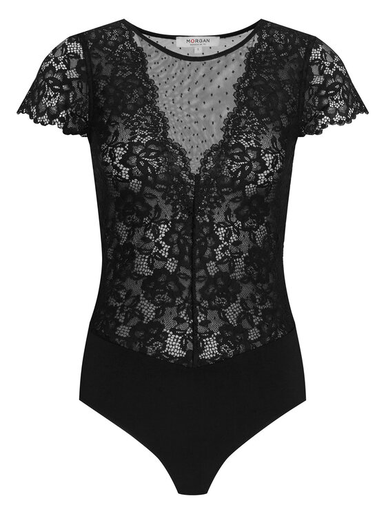 Morgan Morgan Body 201-DONAO.N Czarny Slim Fit