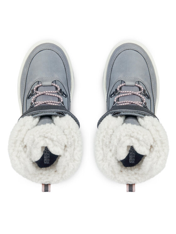 Geox Geox Ботуши J Bunshee Pg Girl B J36HSA 0MEFU C1006 S Сив