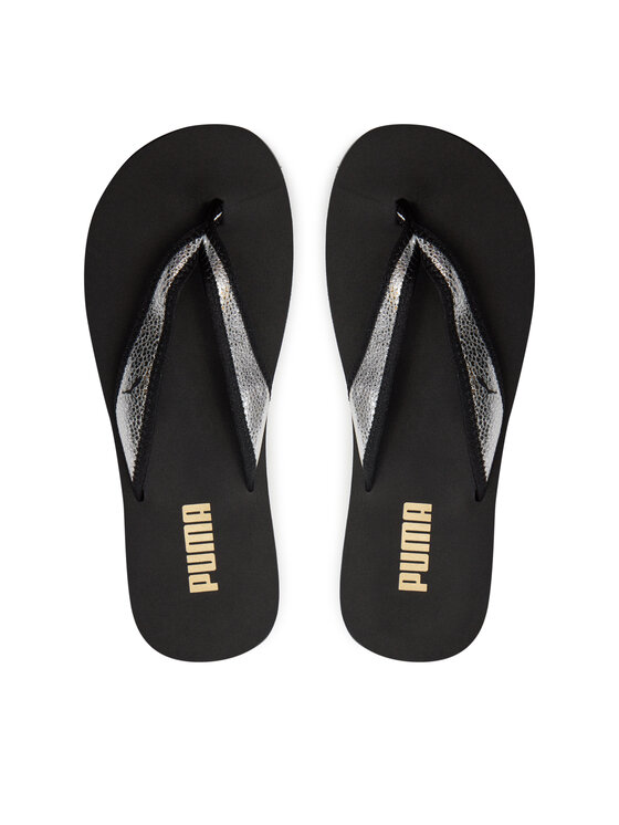 Flip flop Puma Femei, Mărimea: 35.5, Negru, Sandy Flip Metallic Shine 700509-07