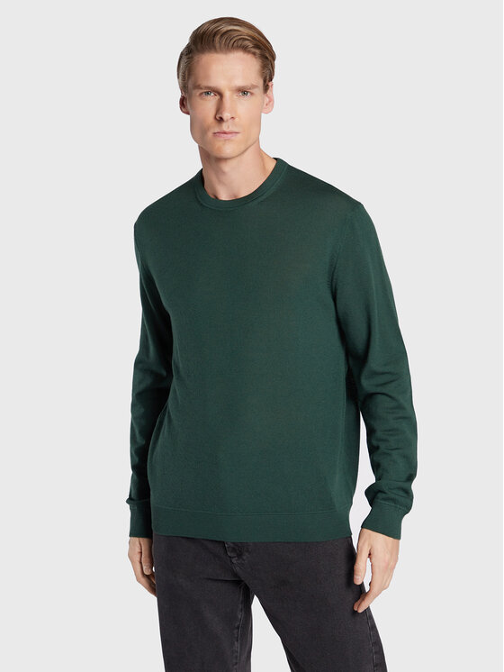 United Colors Of Benetton Pulover 1071U1O76 Verde Regular Fit