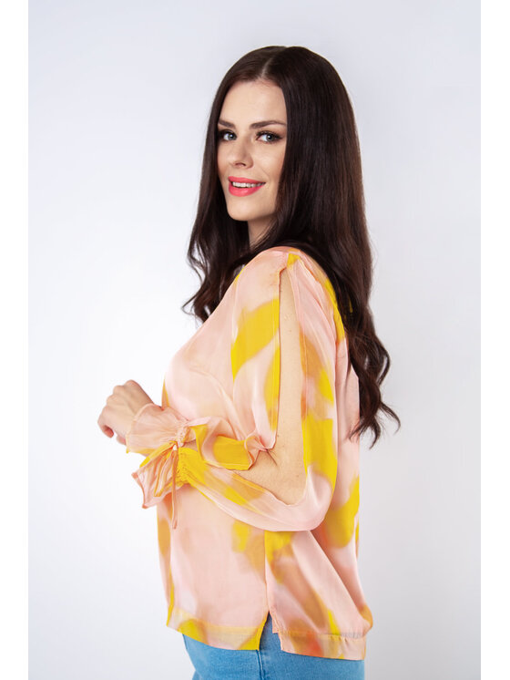 QUIOSQUE QUIOSQUE Halenka SILVIA BLOUSE Barevná Regular Fit