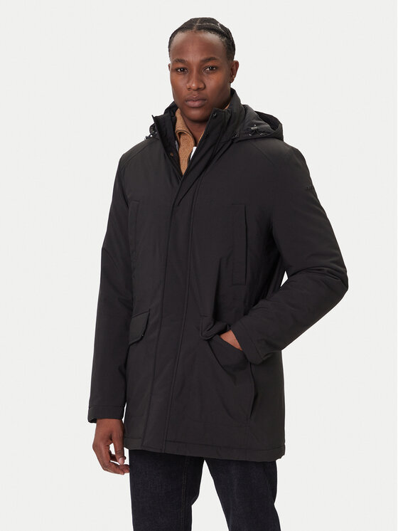 Geox Geox Žieminė striukė Andalo M5620F T3136 F9000 Juoda Regular Fit