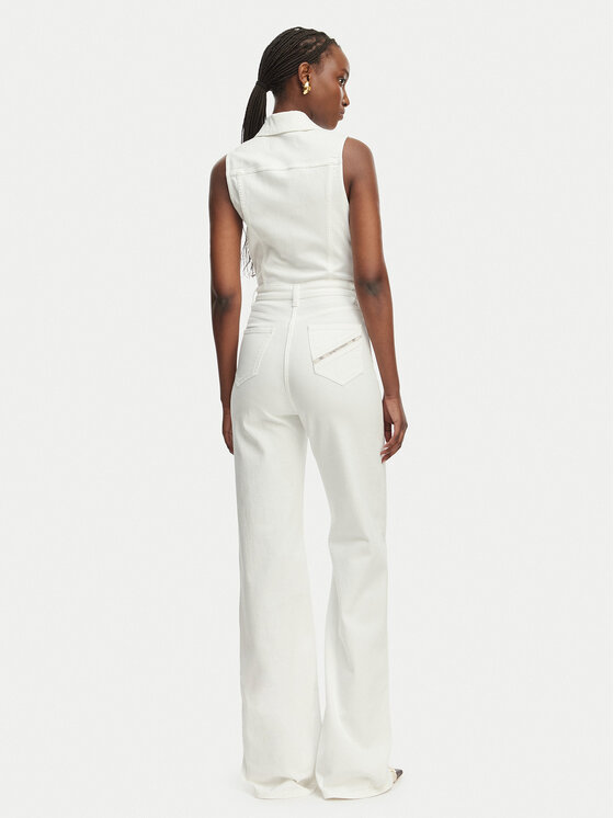 Elisabetta Franchi Elisabetta Franchi Kezeslábas TJ-45N-61E2-V550 Fehér Regular Fit