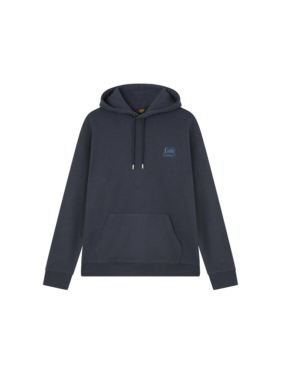 Lee Lee Felpa 112378763 Blu Regular Fit