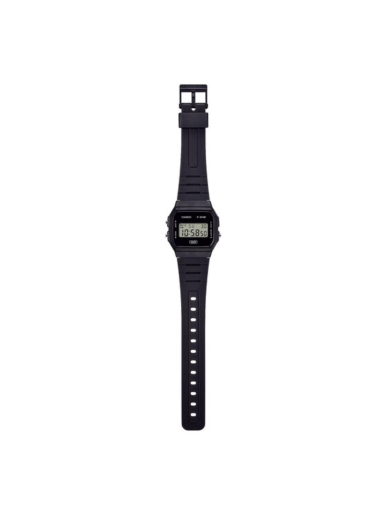 Casio Casio Hodinky F-91WB-1AEF Čierna