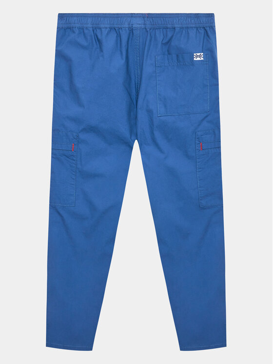 United Colors Of Benetton United Colors Of Benetton Hlače 4AC7CF01X Plava Regular Fit