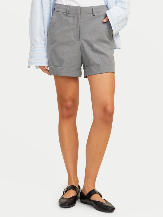 JJXX JJXX Pantalon scurți din material Mary 12213192 Gri Regular Fit