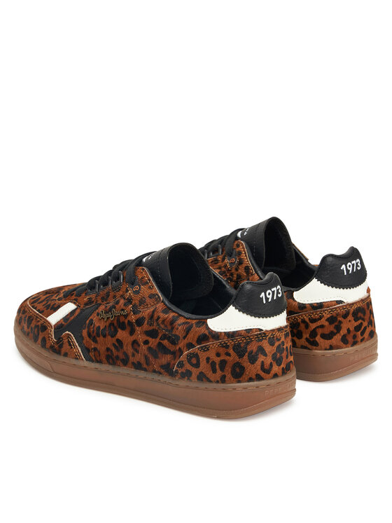 Pepe Jeans Pepe Jeans Снікерcи Ball Print W PLS000013 Коричневий