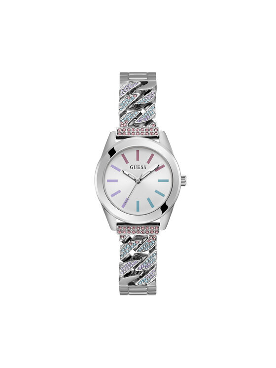 Guess Guess Hodinky Serena GW0546L4 Strieborná