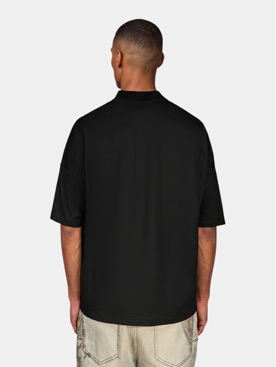 MADE BY SOCIETY MADE BY SOCIETY T-Shirt La Ligne - T17691 Czarny Basic Fit