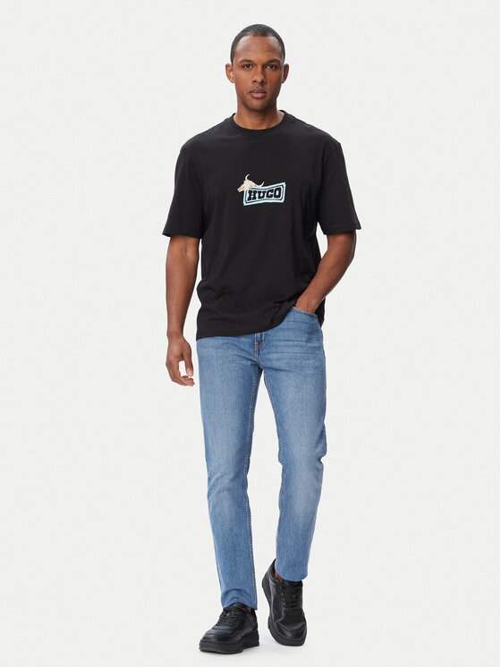 HUGO HUGO Džinsi Ash 50563468 Zils Slim Fit