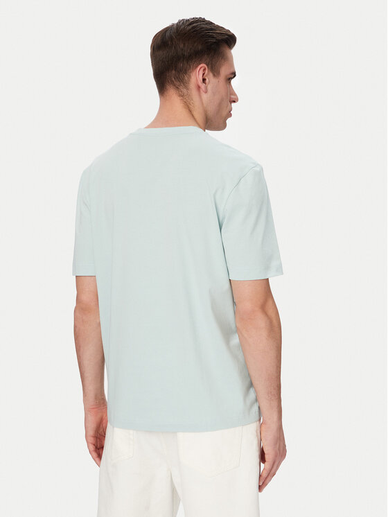 BOSS BOSS Majica Tchup 50473278 Turkizna Relaxed Fit