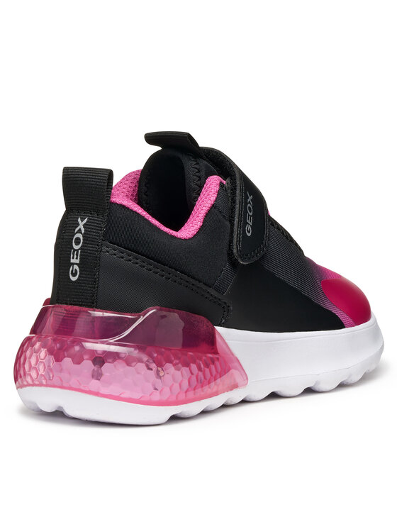 Geox Geox Sneakersy J Activart Illuminus J56LZA 02A9J C0922 S Černá