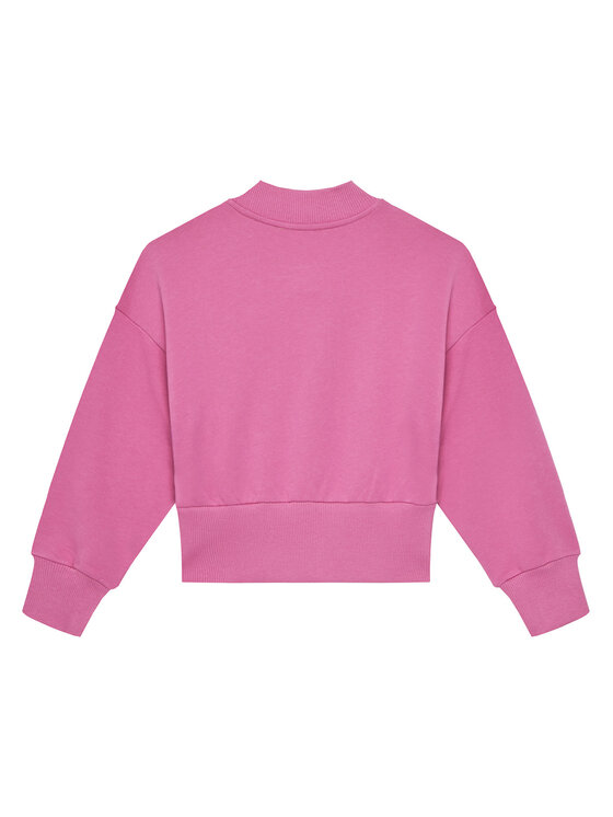 Balmain Balmain Суитшърт BV4A90-Z0081 Розов Regular Fit