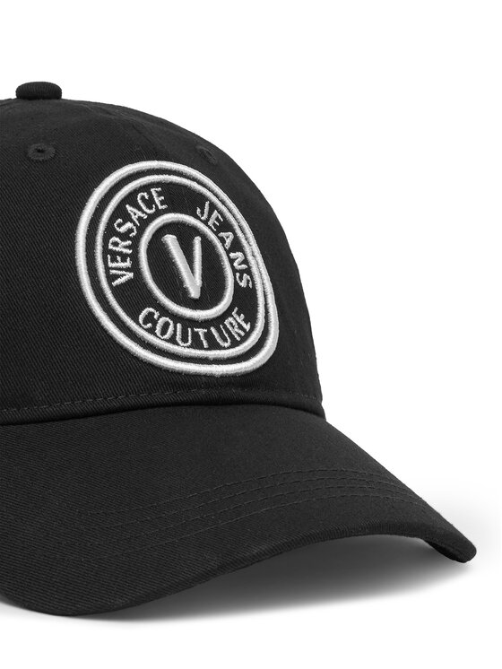 Versace Jeans Couture Versace Jeans Couture Czapka z daszkiem 78VAZK26 Czarny