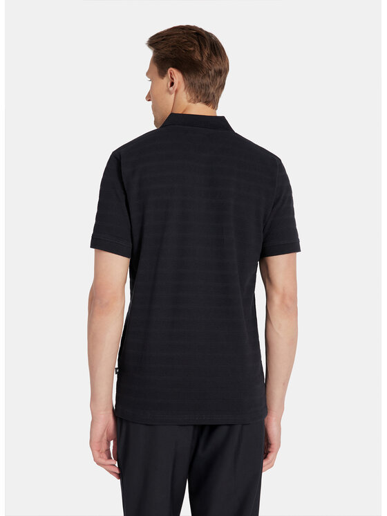 Pako Lorente Pako Lorente Polo P25WF-TX-001 Granatowy Classic Fit