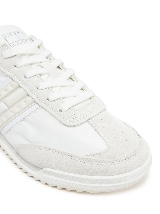 Tommy Jeans Tommy Jeans Laisvalaikio batai Tjw Retro Runner Cleated EN0EN02717 Balta