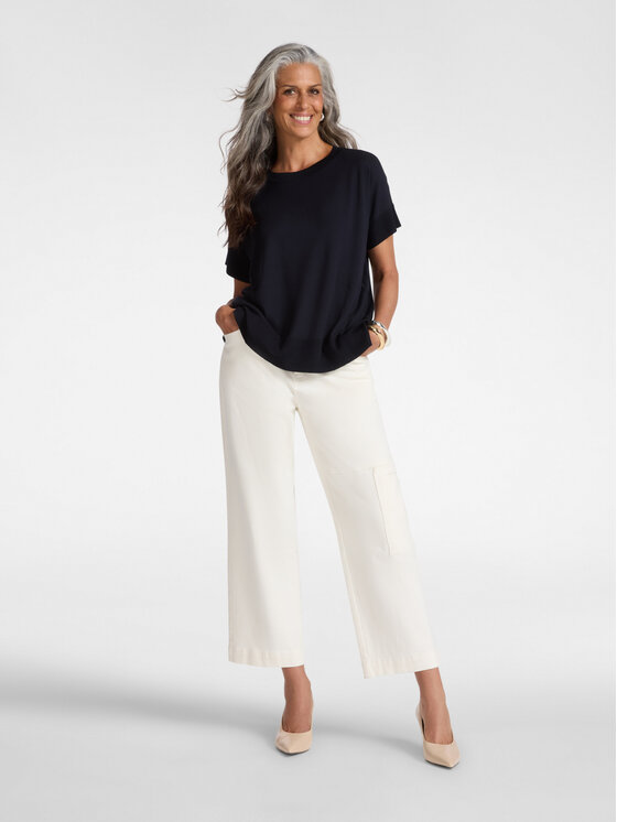 Elena Mirò Elena Mirò Sweter M606Z000748N034 Niebieski Regular Fit
