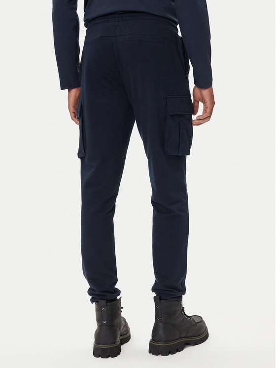 Aeronautica Militare Aeronautica Militare Spodnie dresowe 252PF1010UF00662 Granatowy Regular Fit