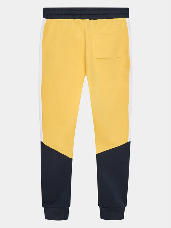 Guess Guess Pantaloni da tuta L3BQ11 KAX73 Giallo Regular Fit