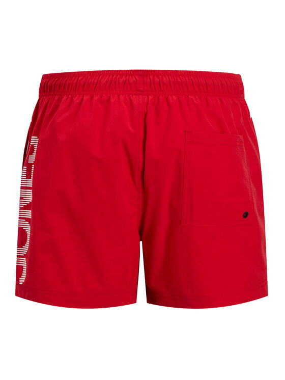 Jack&Jones Jack&Jones Szorty kąpielowe Maui 12275129 Czerwony Regular Fit