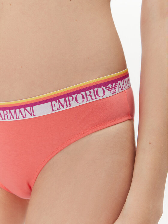 Emporio Armani Underwear Emporio Armani Underwear Sada 2 kusů klasických kalhotek EW000403 AF10883 M4008 Růžová