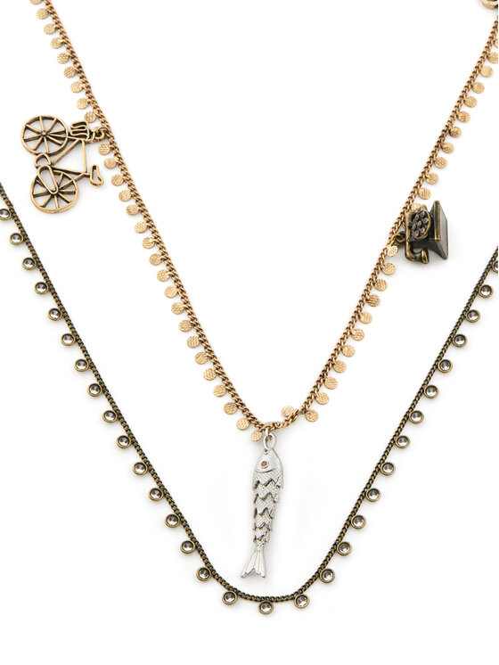 Weekend Max Mara Weekend Max Mara Κολιέ Ateneo 2515751114650 Καφέ