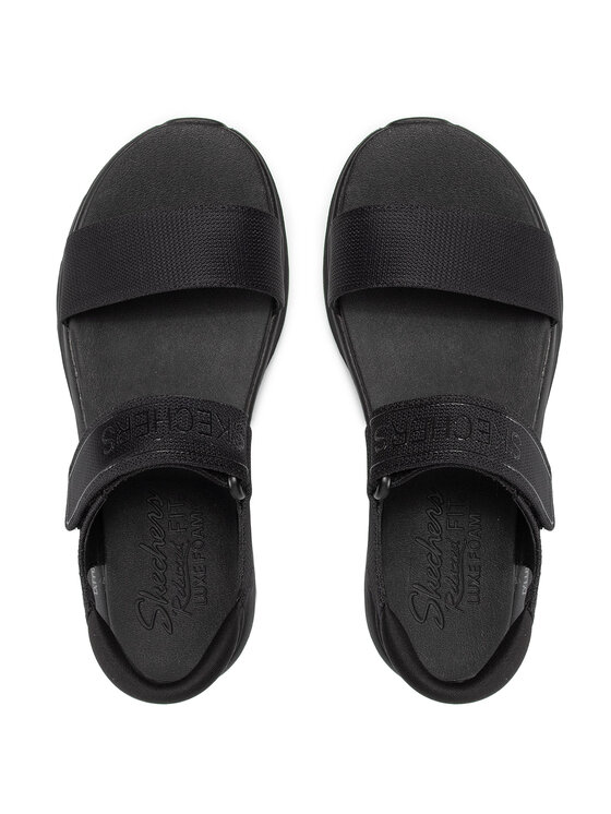 Skechers Skechers Sandały New Block 119226/BBK Czarny
