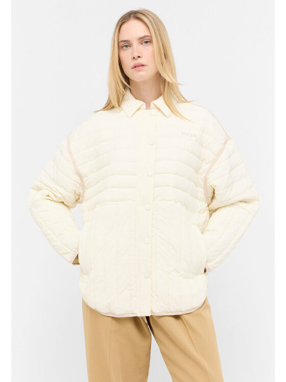 Mustang Mustang Giacca da donna Sage Crema Regular Fit