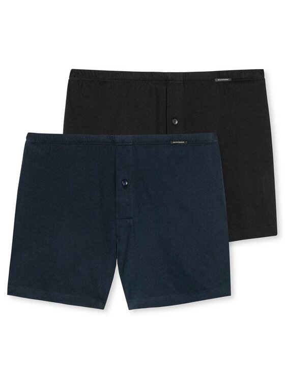 SCHIESSER SCHIESSER Bokserki 24678 Czarny