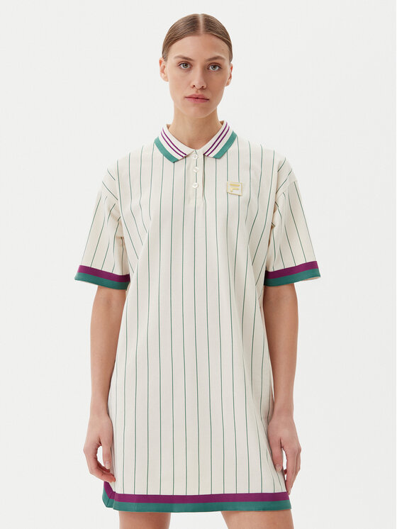 Fila Fila Hétköznapi ruha Lavinia FAW0998 Ekru Oversize