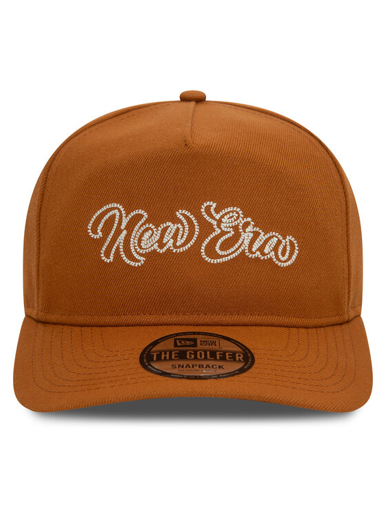 New Era New Era Šilterica Chain Stitch Golfer 60580852 Smeđa