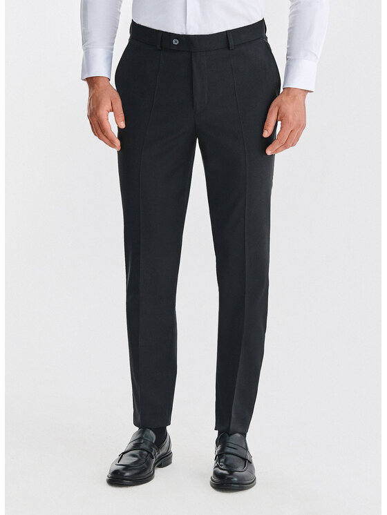 Pako Lorente Pako Lorente Spodnie garniturowe P000P-6G-005 Czarny Slim Fit