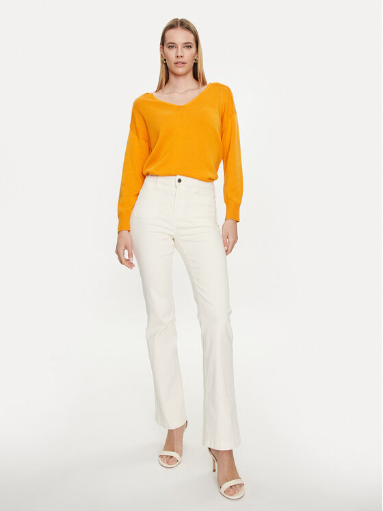 Morgan Morgan Maglione 241-MOLLI Arancione Regular Fit