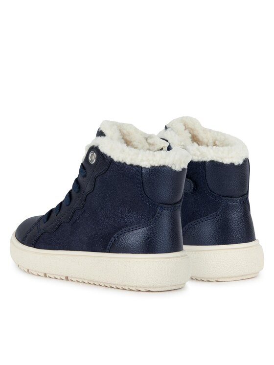 Geox Geox Sneakersy J Theleven Girl B Ab J36HTB 077BC C4021 S Tmavomodrá