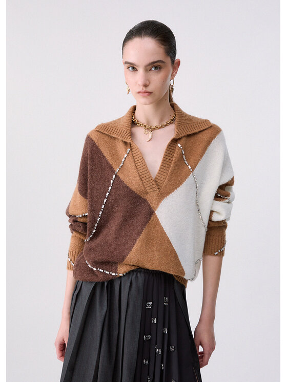 Liu Jo Liu Jo Maglione WF6182MA15RL9516 Beige Regular Fit
