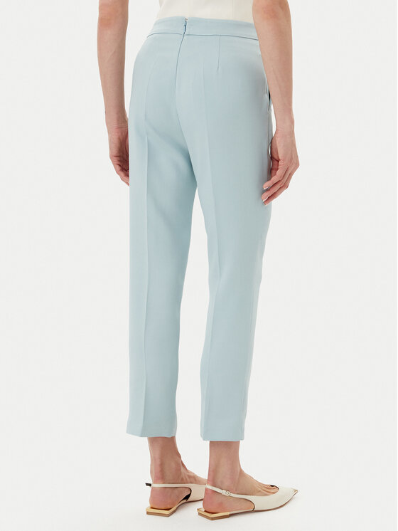 PINKO PINKO Bavlnené nohavice 102861 A213 E28 Modrá Regular Fit