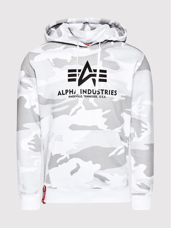 Alpha Industries Alpha Industries Majica dugih rukava Basic 178312C Siva Regular Fit
