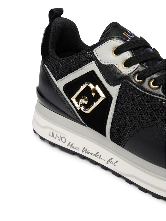 Liu Jo Liu Jo Sneakers Maxi Wonder 01 BA6009 PX077 Negru