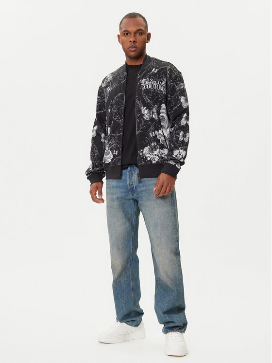 Versace Jeans Couture Versace Jeans Couture Sweatshirt 79GAI30C FS206 Schwarz Regular Fit