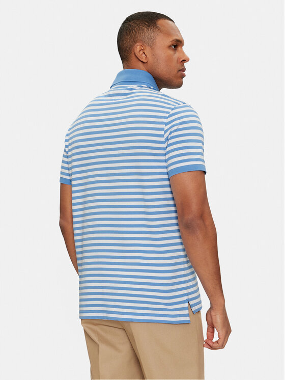 Tommy Hilfiger Tommy Hilfiger Polo 1985 MW0MW17770 Niebieski Regular Fit